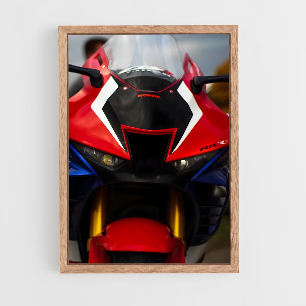 Poster Fireblade Fury – affiche Honda Moto (vue 4)